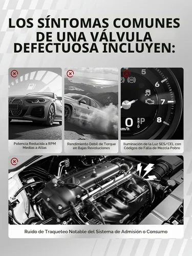 Vista 4 de Válvula de control del corredor del colector de admisión de aire para BMW E46 E53 E60 E83 E85 X3 X5 Z3 Z4 330i 330Ci 330xi 530i (3.0L M54) 325i