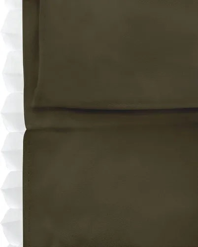 Vista 6 de DEZ FURNISHINGS Persiana romana opaca inalámbrica, 20 pulgadas de ancho x 72 pulgadas de alto, color chocolate