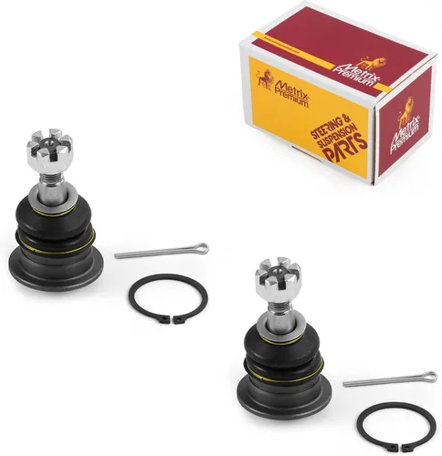 Vista 227 de Metrix - 2 juntas de rótula superior delantera K3134T para Dodge Ram 1500 4WD 94-01, Ram 2500 4WD 94-99, Jeep Cherokee 84-01, Wrangler 97-17