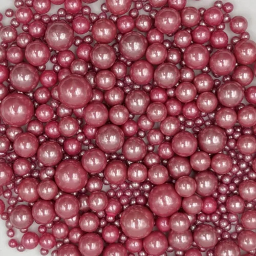 Vista 11 de Sentovac - Gránulos de azúcar con perlas doradas brillantes para decoración de pasteles, tamaño mezclador, 1 botella de 4.23 onzas, decoración