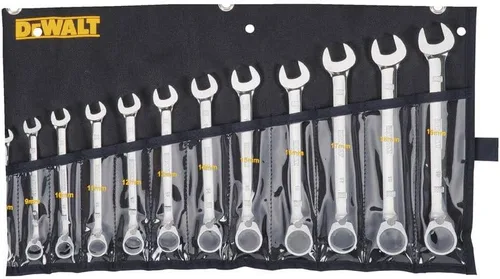 Vista 3 de DEWALT Juego de llaves de trinquete, MM, 12 piezas (DWMT19230)