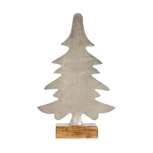 Vista 2 de Árbol de Navidad Krist+ Plateado Plata Metal 6 x 25,5 x 16 cm