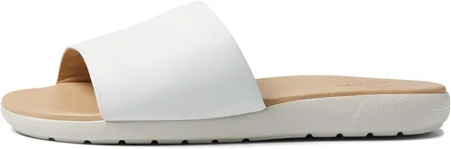 Vista 28 de Marc Joseph New York Sandalias planas de cuero genuino para mujer, puntera abierta, sin espalda, cómodas, ligeras, suela de EVA, a la moda, sin