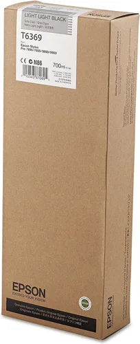 Vista 6 de Epson UltraChrome HDR Cartucho de tinta - 23.7 fl oz cian (T636200)