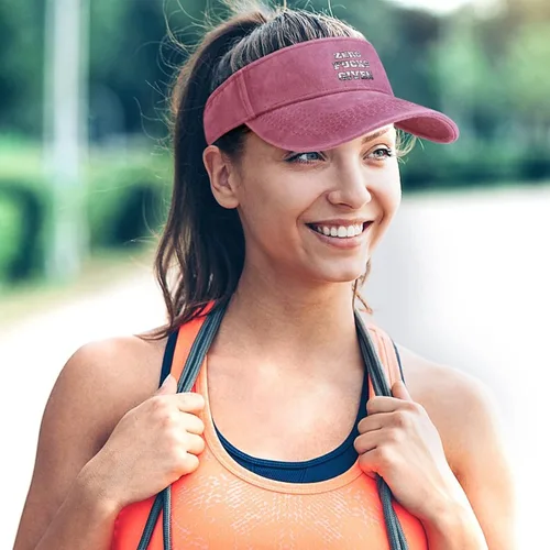 Vista 6 de Zero Fucks Given - Gorra deportiva de mezclilla ajustable para hombres y mujeres