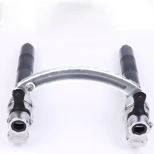 Vista 4 de DPTOOL Herramienta de compresor de resorte automotriz, 2 piezas de alta resistencia, compresores de resorte helicoidal, herramienta con soporte