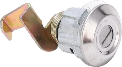 Vista 4 de Cerradura de puerta de combustible, tapa de combustible cilíndrica, cerradura de gas para puerta con 2 llaves 69511 32010 Reemplazo para Hilux