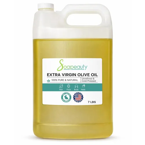 Vista 8 de Soapeauty Aceite de Oliva Virgen Extra Aceite portador 100% puro y natural sin refinar prensado en frío Aceite de masaje y corporal para piel