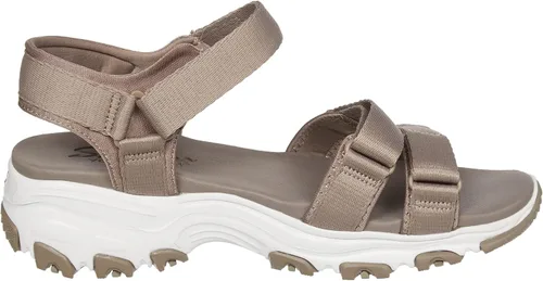 Vista 6 de Skechers Sandalias de cuña D'Lites-Fresh Catch para mujer, marino