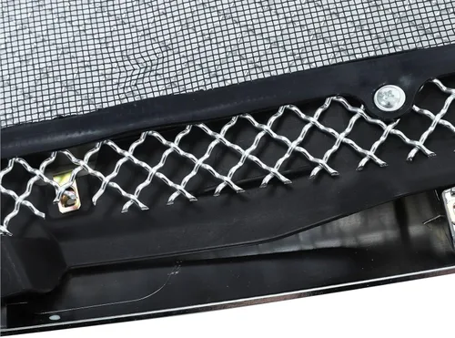 Vista 7 de Marco de rejilla cromado con pantalla de insectos para Kenworth T680 2015-2022