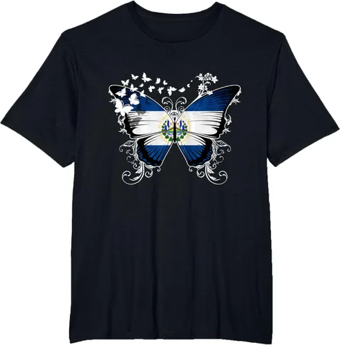 Vista 44 de Camiseta con diseño de bandera de El Salvador