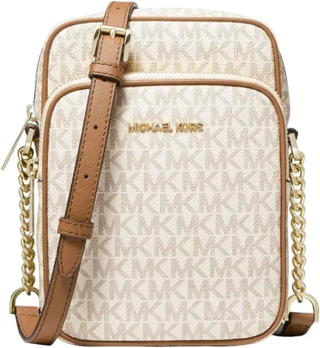 Vista 5 de Michael Kors Bolso cruzado Jet Set Travel con logotipo mediano
