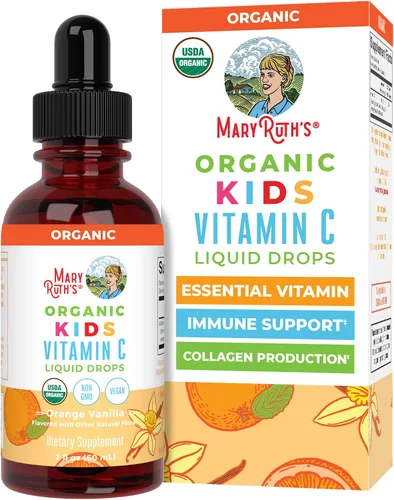 Vista 10 de MaryRuth Organics Suplemento orgánico de vitamina C Gotas líquidas de vitamina C para adultos y niños Suplemento de apoyo inmunológico