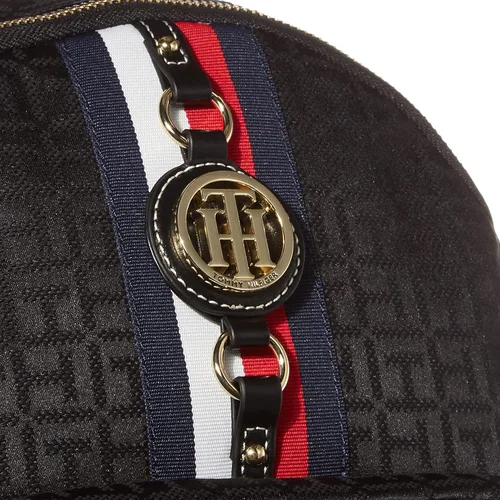 Vista 3 de Tommy Hilfiger Mochila Jaden Plus para mujer, Negro (Tommy Black), Mochila Jaden Plus