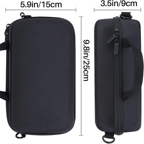 Vista 8 de Lebakort Funda de almacenamiento compatible con cámara Canon EOS Rebel T7 / T7i