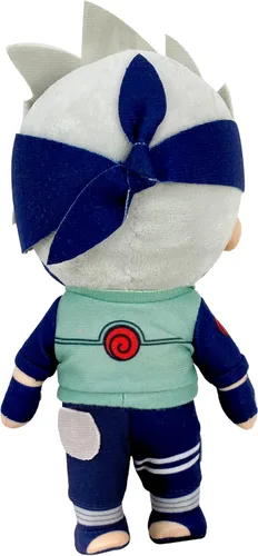 Vista 3 de Great Eastern Entertainment Naruto - Kakashi Hatake Movable Ver Plush 8" H