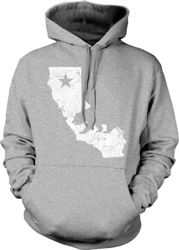 Vista 7 de Tcombo California State Map - Sudadera con capucha unisex Cali Bear