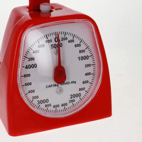 Vista 3 de Utoolmart Báscula mecánica de cocina - Báscula de alimentos dietéticos - con medidas de libras y kilogramos - Rango de medición 176.37 oz Precisión