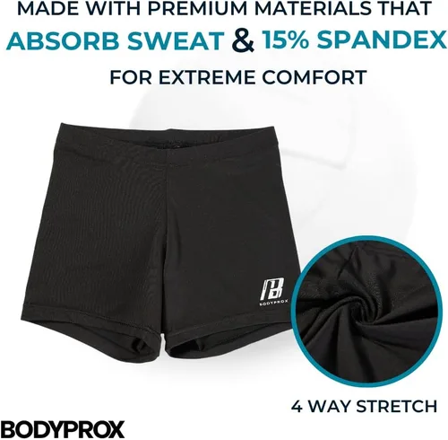 Vista 3 de Bodyprox - Pantalones cortos de voleibol para mujer