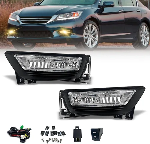 Vista 76 de Shocklight Luces antiniebla LED de repuesto para Dodge Ram 1500 2009-2012, Dodge Ram 2500 3500 2010-2018 Lámparas antiniebla izquierda y derecha