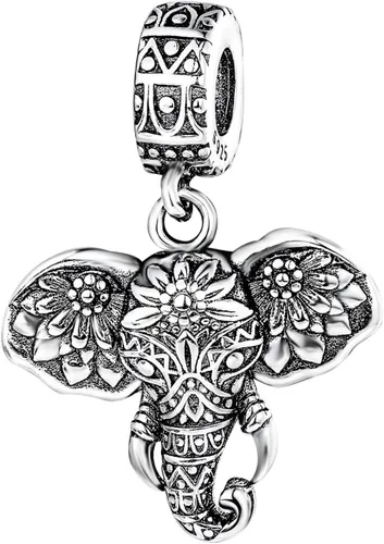 Vista 130 de LUXILLA Abalorio de plata de ley 925 para madre, hija, abuela, para familia, amor, madre, hija, abuela, para pulseras, collares, dijes, abalorios