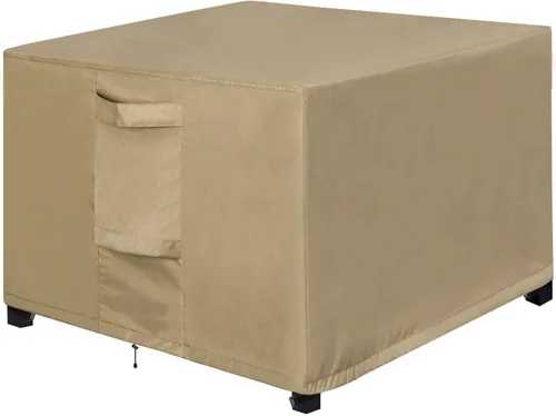 Vista 10 de OutdoorLines Fundas Impermeables para Otomanas de Patio Exterior - Cubierta Rectangular a Prueba de UV para Mesa Lateral de Patio Resistente al