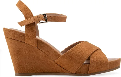 Vista 6 de Aerosoles Sandalia de cuña pastel para mujer