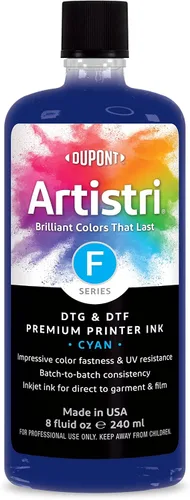 Vista 12 de Artistri® Serie F DTG y DTF Tinta - Negro - 8 oz