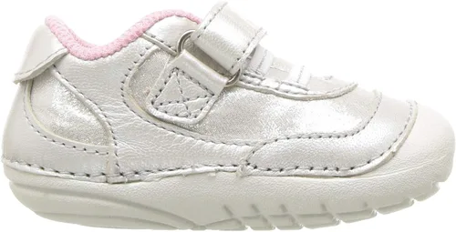 Vista 6 de Stride Rite Soft Motion - Tenis casuales Jazzy para bebés y niñas pequeñas Oro Rosa