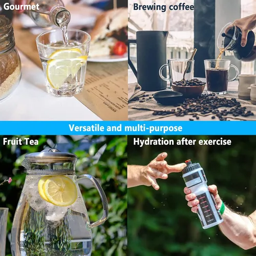 Vista 6 de 【Actualizado】Filtro de cerámica Virego con infusión de plata, repuesto para filtro de agua BB9-2, filtros de limpieza repetibles compatibles
