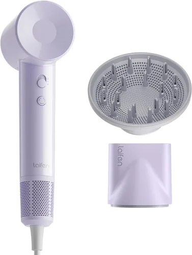 Vista 10 de Secador de Pelo Laifen SE Lite, Secador de Pelo Iónico Negativo con Motor Sin Escobillas de 100,000 RPM para Secado Rápido, Secador de Pelo de Alta
