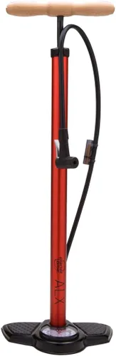 Vista 6 de Planet Bike ALX - Bomba de piso para bicicleta, color rojo