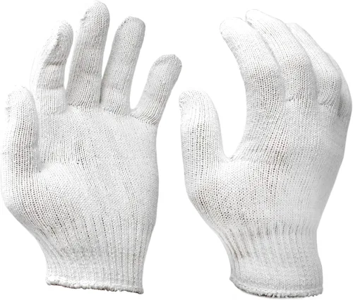 Vista 10 de CBC Crown PREMIUM Non-Slip BLUE Latex Rubber Palm Coated Work Safety Azul