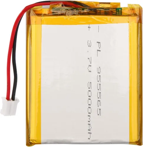 Vista 25 de 3.7V 2800mAh 123464 Lipo batería recargable de iones de polímero de litio con conector JST