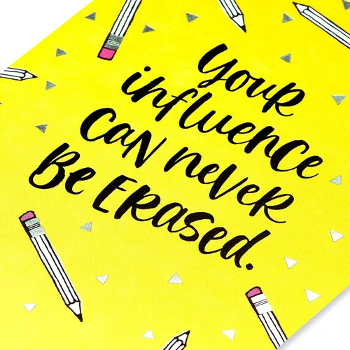 Vista 5 de American Greetings - Tarjeta de agradecimiento para maestros (Un gran año)