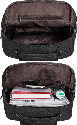Vista 4 de Leaper Bolsa de mensajero para exteriores bolsa cruzada para el hombro color negro