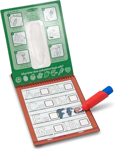 Vista 5 de Melissa & Doug Water Wow, libro de actividades, alfabeto, libro de actividades Water Wow - alfabeto