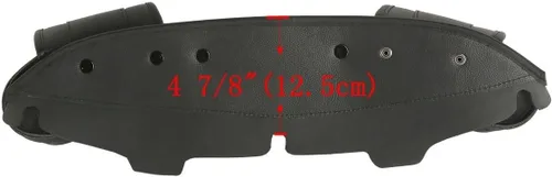 Vista 3 de TCT-MT Sillín de Parabrisas 3 Bolsillos Tres Bolsillos Bolsa de Carenado Compatible con Harley Touring FLHT, FLHTC, FLHX, FLHTK, FLHTCU Electra Para