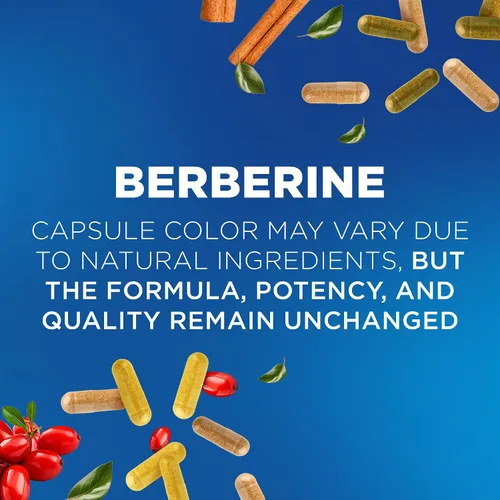 Vista 3 de Nutrivein Berberina Premium 1200 mg con Canela de Ceilán - 120 Cápsulas: Suplemento de berberina de alta absorción para defensas, digestión