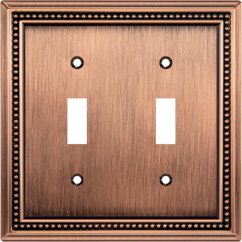 Vista 98 de Henne Bery Sunken Pearls Placa de Pared Decorativa de Servicio Pesado Placa de Interruptor Cubierta de Tomacorriente