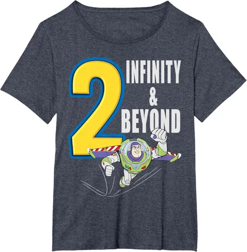 Vista 32 de Disney Pixar Toy Story Buzz Lightyear Fly Quote - Camiseta gráfica Negro