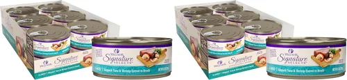 Vista 36 de Wellness CORE Signature Selects - Alimento húmedo enlatado grueso para gatos adultos, natural, rico en proteínas, sin granos, receta de carne de res