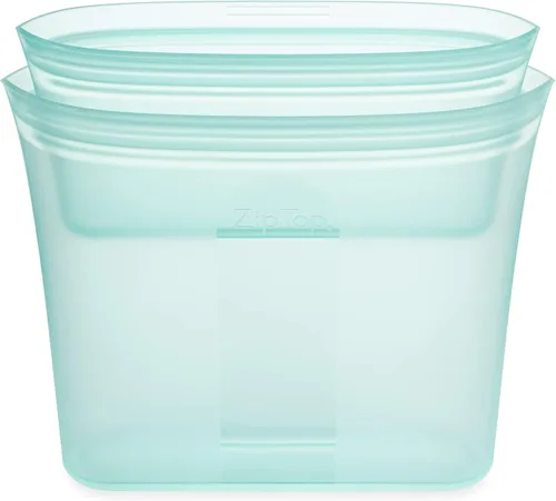 Vista 53 de Zip Top - Contenedores reutilizables de silicón 100 % platino