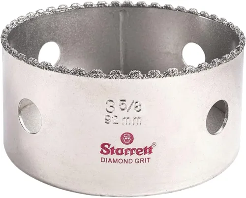 Vista 68 de Starrett KD0100-N - Holesaw de grano de diamante de 1 pulgada