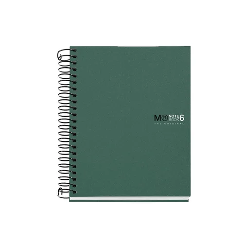 Vista 13 de Miquelrius - Cuaderno original A6, 6 rayas de colores, tapa de polipropileno opaco, tamaño 4.134 x 5.827 in, sin taladrar, 150 hojas de 2.47 oz/m²