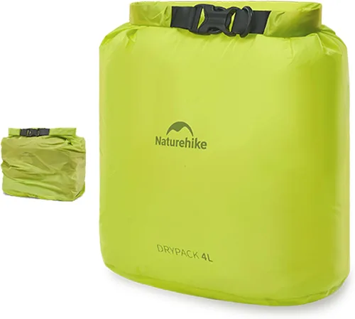 Vista 7 de windhike Naturehike - Bolsas secas ultraligeras con válvula de aire al vacío, bolsa impermeable enrollable para almacenamiento de compresión