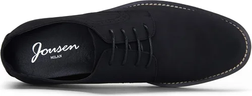 Vista 5 de Jousen Zapatos de vestir para hombre zapatos de vestir casuales retro para hombre
