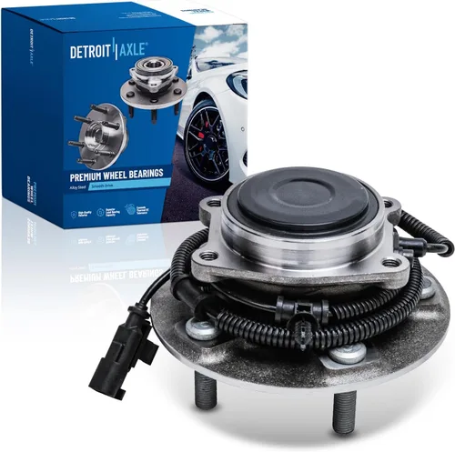 Vista 7 de Detroit Axle - Buje de rodamiento de rueda delantera 4WD para Toyota 4Runner FJ Cruiser Tacoma Lexus GX460 GX470, cojinete de rueda de repuesto