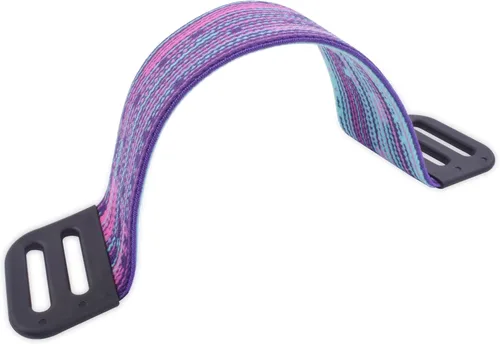 Vista 5 de G733 - Correa para auriculares G733, repuesto para auriculares Logitech G733 inalámbricos G335 con cable para juegos (vector menta) (rayas moradas)