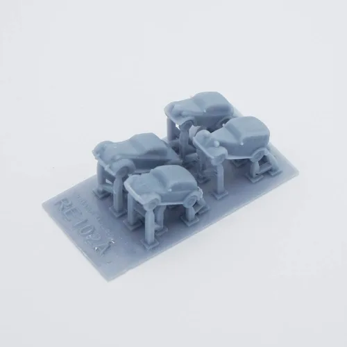 Vista 3 de Outland Models Modelo Ferrocarril Vintage Classic City Autos Coches Set 1:220 Escala Z